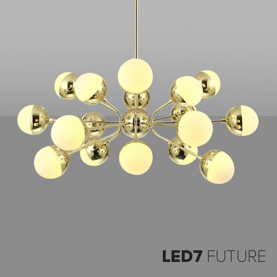 Loft Industry Modern - Lego Ball Chandelier